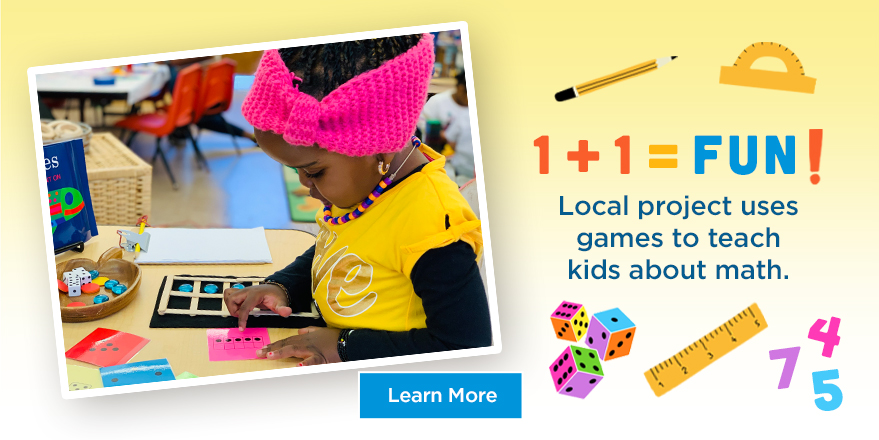 1 +1 = fun! Local Project uses games to teach kids about math.